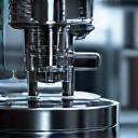 Industrial machinery in a clean, modern factory setting, representing manufacturing and industrial financing.