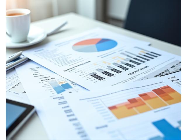 Illustration of a business plan with charts, graphs, and a tablet showing financial projections, emphasizing expert guidance for startup funding.